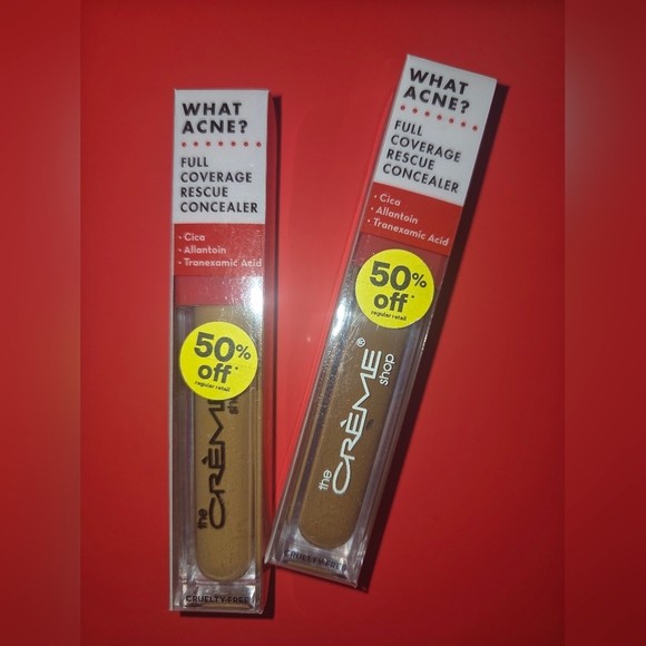 The Crème Shop | What Acne? Full Coverage Rescue Concealer - Picture 1 of 6